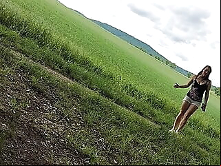 Dickflash for teen - She is angry amateur babe public nudity video
